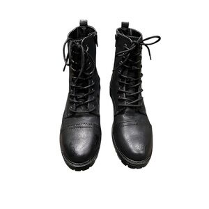 Universal Thread Black Combat Boots